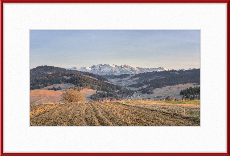 Tatry - Panorama Z Polskiego Spiszu - Great Pictures Framed