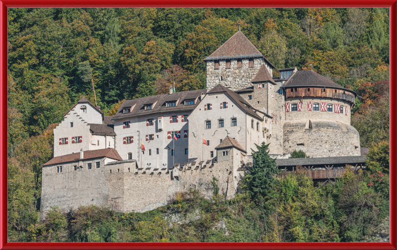 Vaduz Castle - Great Pictures Framed