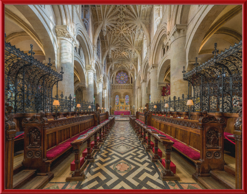 Christ Church Cathedral's Intricate Interior - Great Pictures Framed