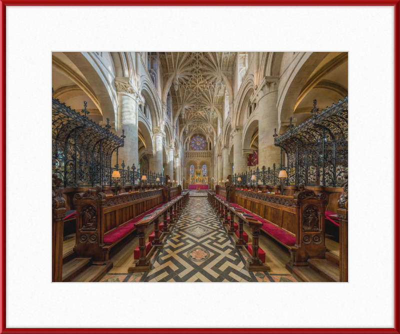 Christ Church Cathedral's Intricate Interior - Great Pictures Framed