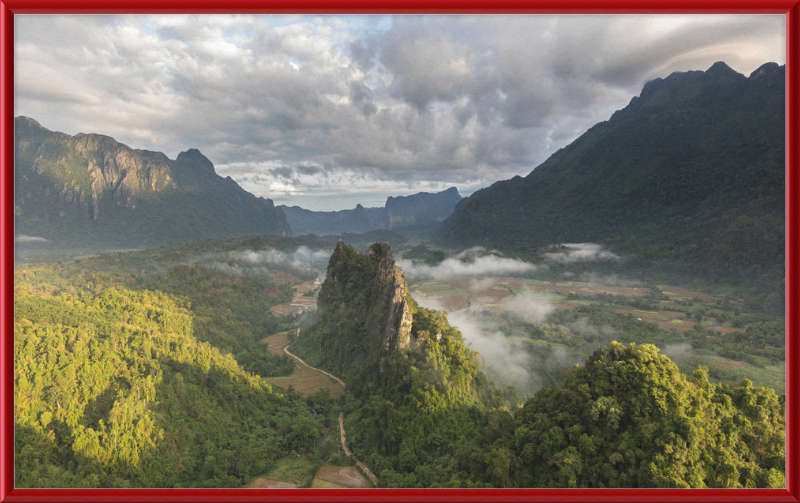 Laos' Karst Mountains - Great Pictures Framed