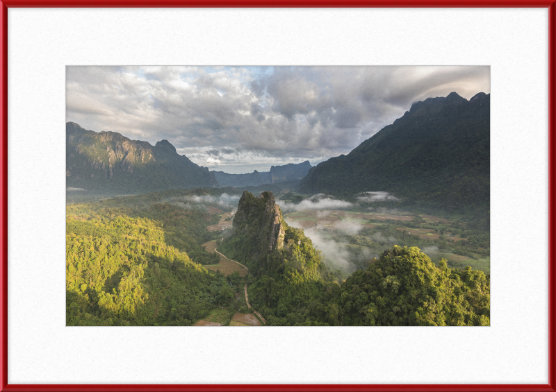 Laos' Karst Mountains - Great Pictures Framed