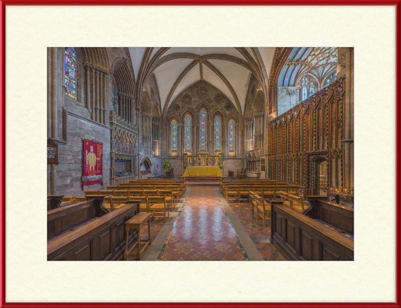 Hereford Cathedral Lady Chapel, Herefordshire, UK - Great Pictures Framed