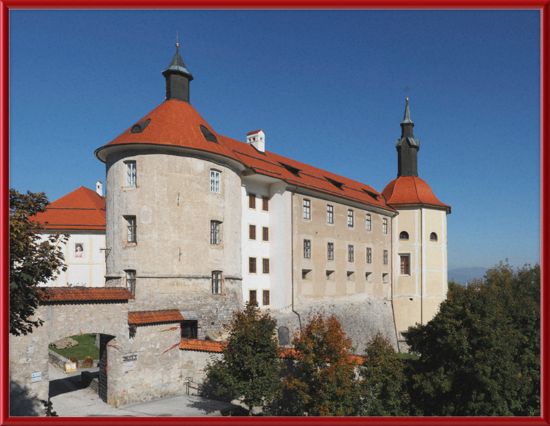 Škofja Loka Castle - Great Pictures Framed