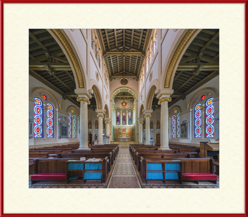 St Raphael's Interior 1, Kingston, Surrey, UK - Great Pictures Framed