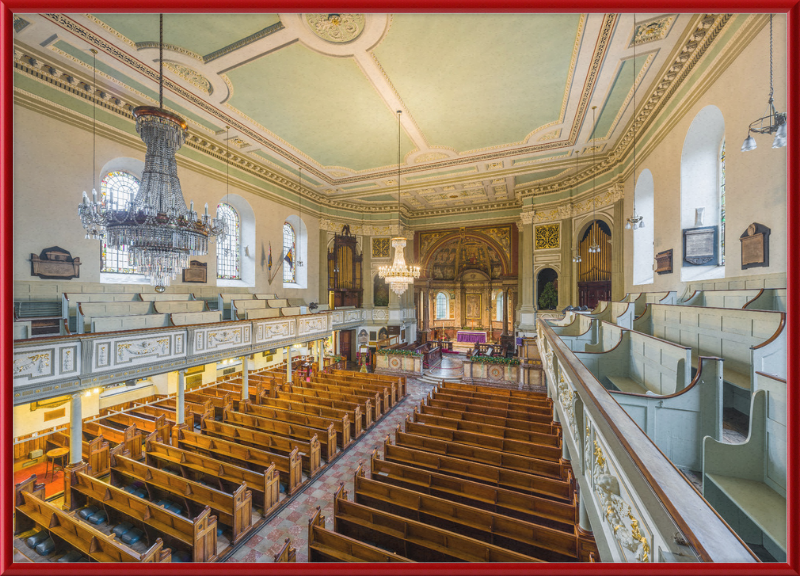 St Marylebone Parish Church Interior 1, London, UK - Great Pictures Framed