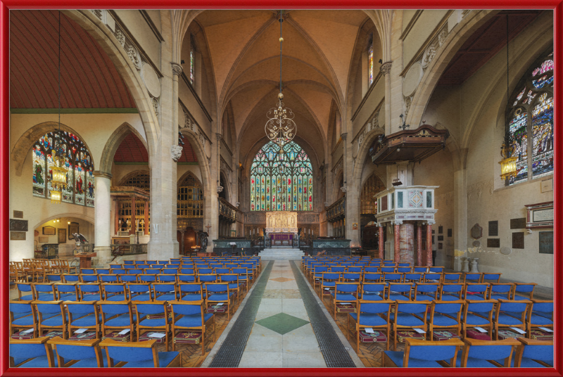 Holy Trinity Sloane Street Church Nave - Great Pictures Framed