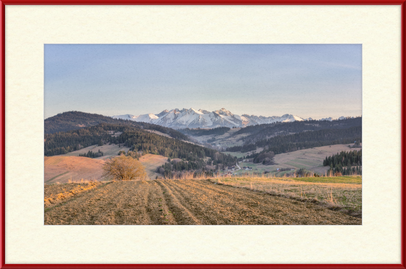 Tatry - Panorama Z Polskiego Spiszu - Great Pictures Framed