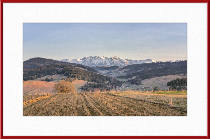 Tatry - Panorama Z Polskiego Spiszu - Great Pictures Framed