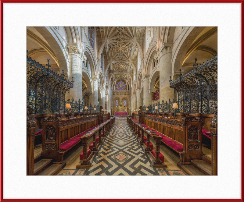 Christ Church Cathedral's Intricate Interior - Great Pictures Framed