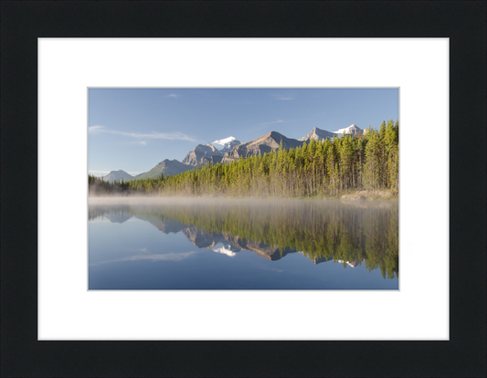 Herbert Lake along the Icefields Parkway - Great Pictures Framed