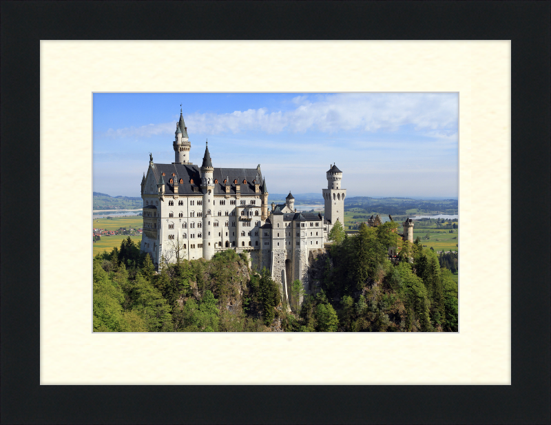 Neuschwanstein Castle from Marienbrücke - Great Pictures Framed