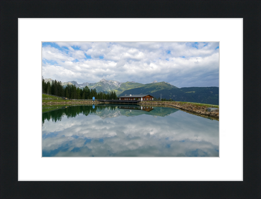 Bergeralm in Summer - Great Pictures Framed