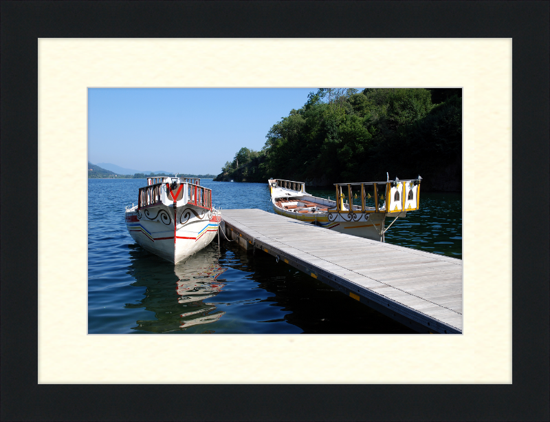 Two Boats in Mergozzo - Great Pictures Framed