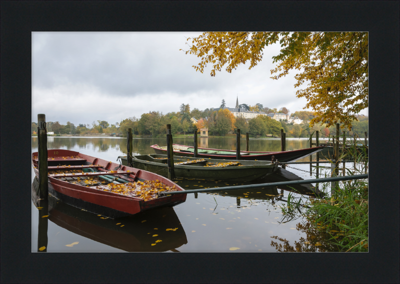 Lake Val Joyeux in Chateau-la-Valliere - Great Pictures Framed