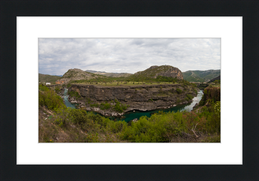 Moraca River,North of Podgorica, Montenegro - Great Pictures Framed