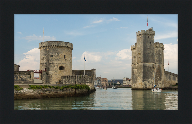 Entrance to the Old Harbor in La Rochelle - Great Pictures Framed