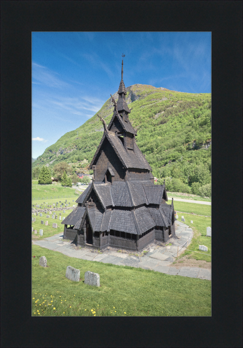 Borgund Stave Church - Great Pictures Framed