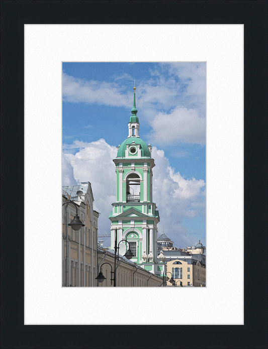 Bell Tower of Church of Beheading of John the Baptist in Moscow - Great Pictures Framed