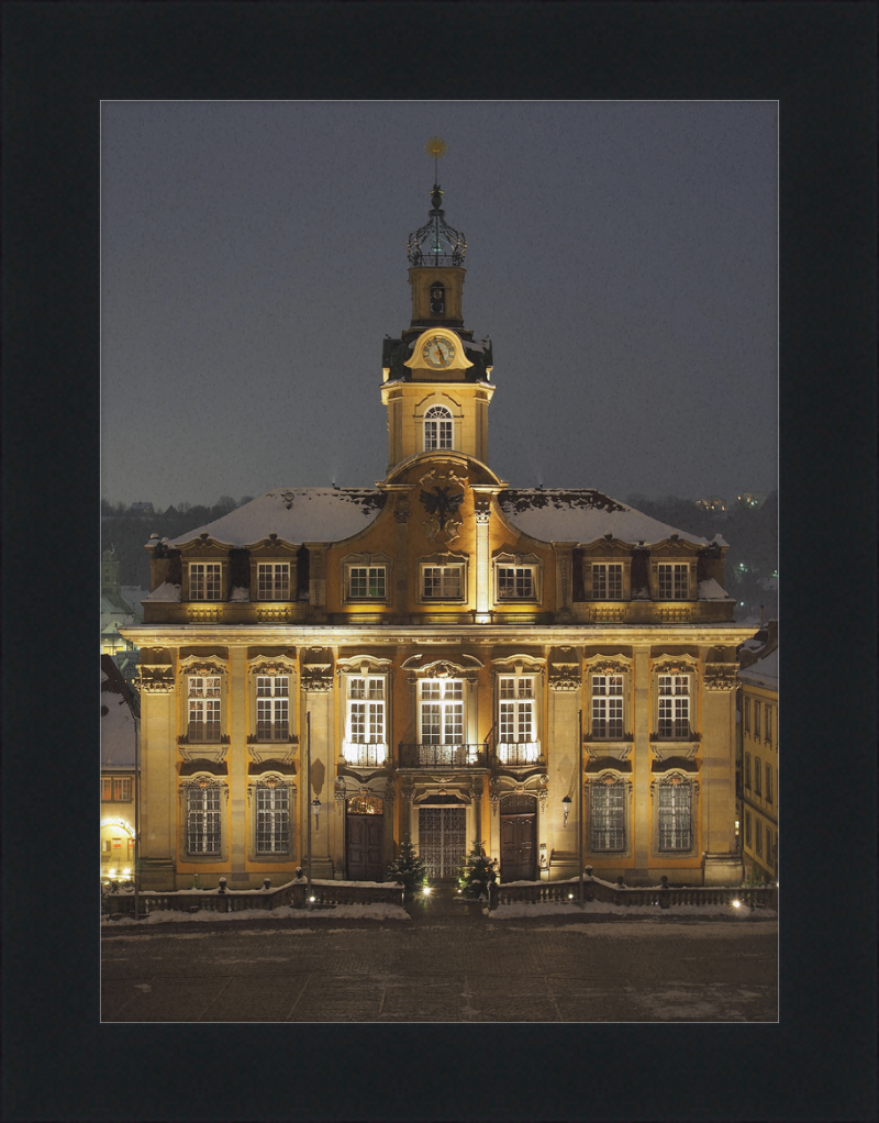 Schwäbisch Hall - Rathaus - Great Pictures Framed