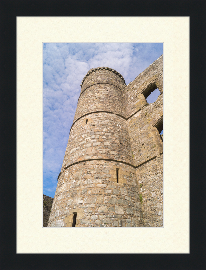 Harlech Castle Gatehouse Tower, Merionethshire, Wales - Great Pictures Framed