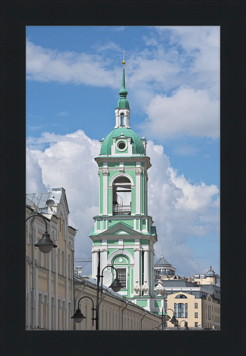 Bell Tower of Church of Beheading of John the Baptist in Moscow - Great Pictures Framed