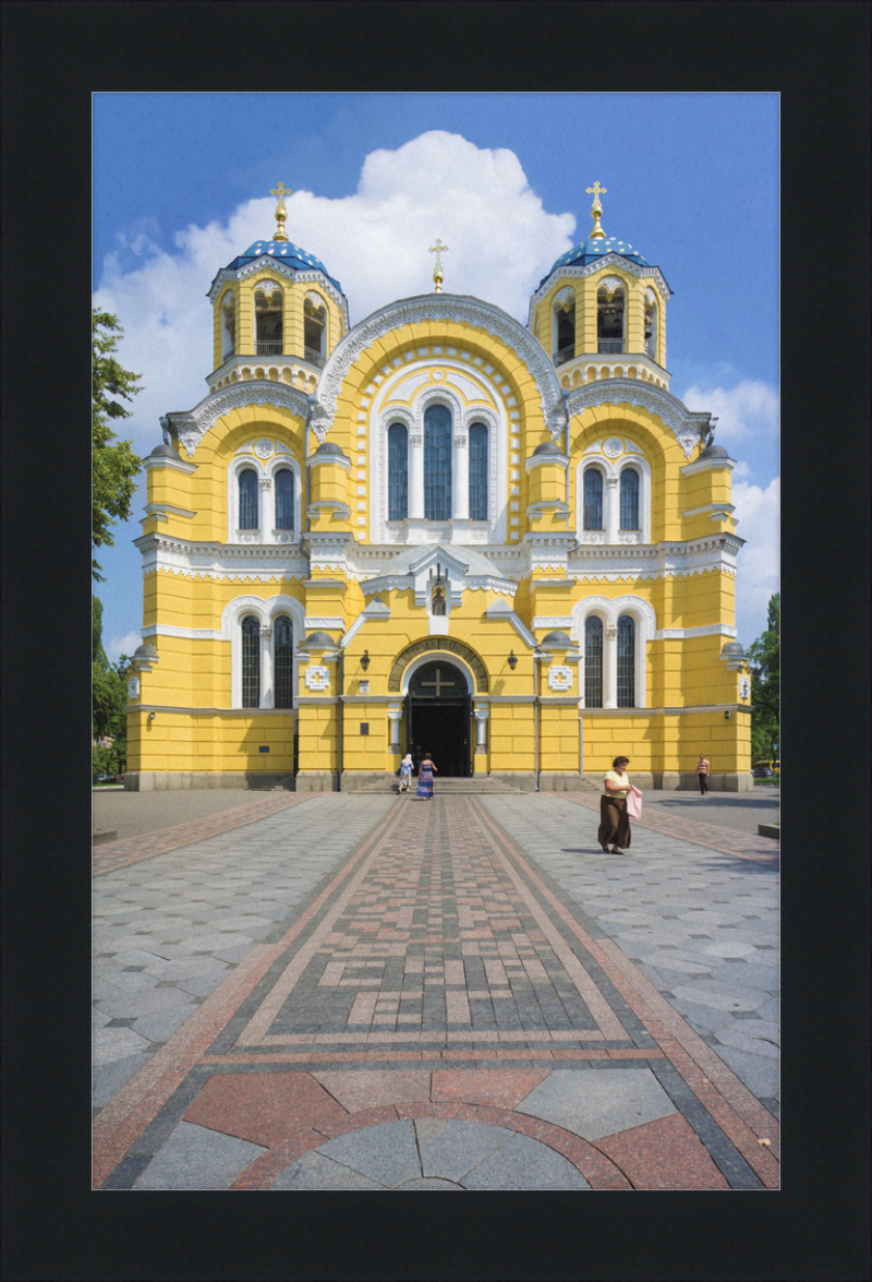 St. Volodymyr's Cathedral in Kiev - Great Pictures Framed