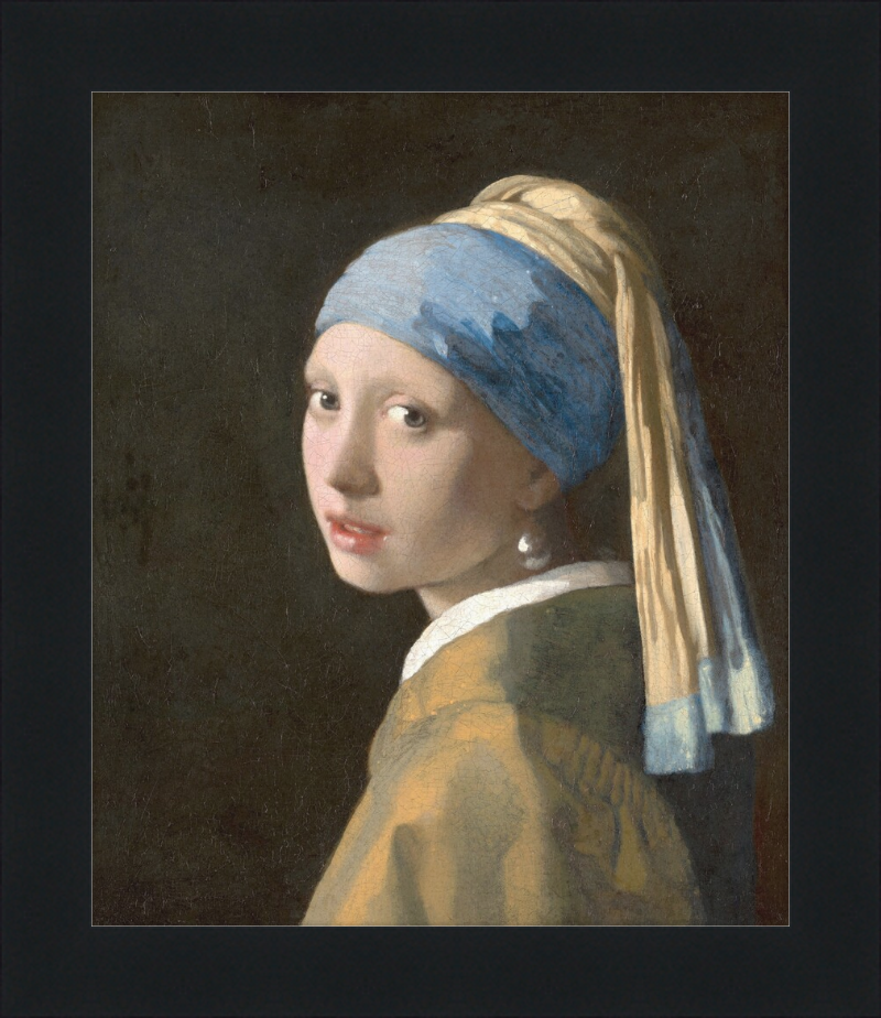 Girl with a Pearl Earring - Great Pictures Framed