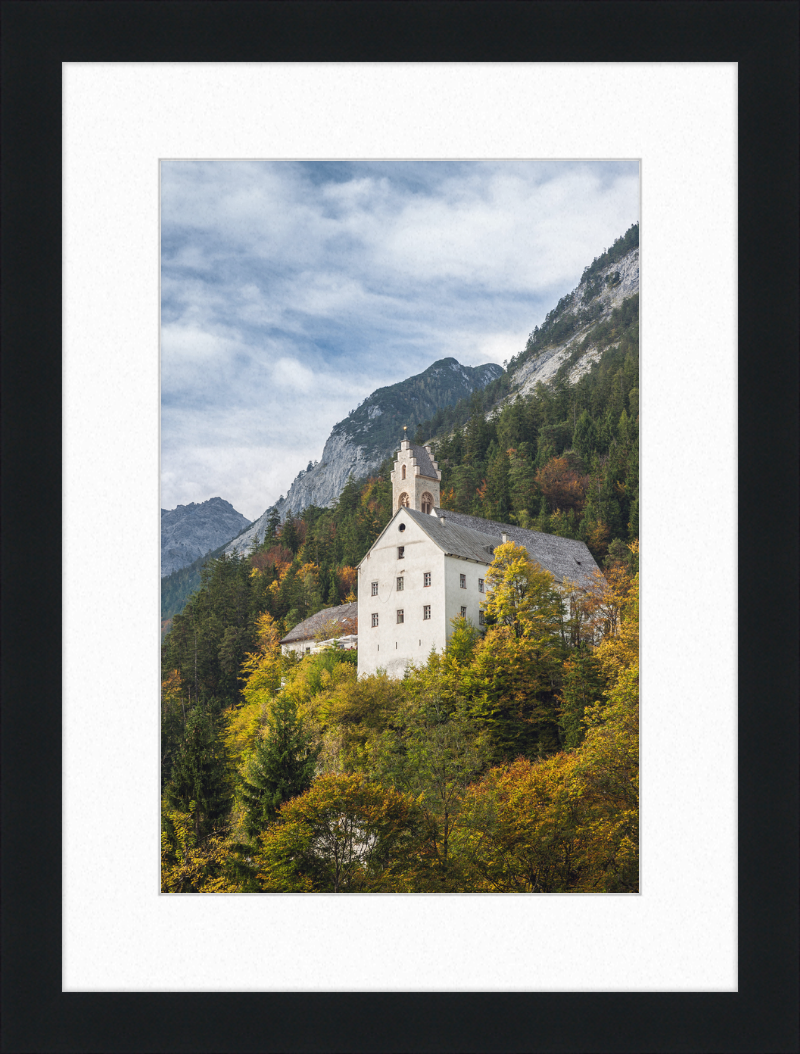 St Georgenberg Stans Suedwestblick - Great Pictures Framed