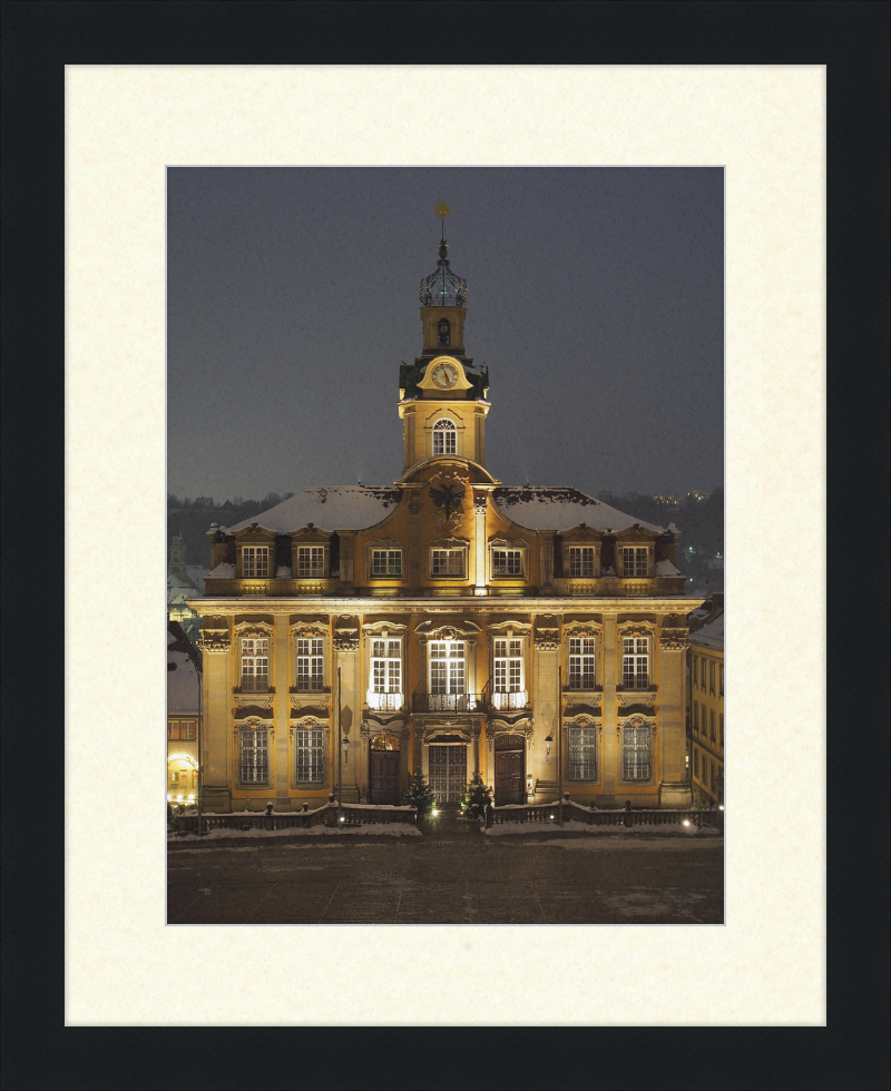 Schwäbisch Hall - Rathaus - Great Pictures Framed