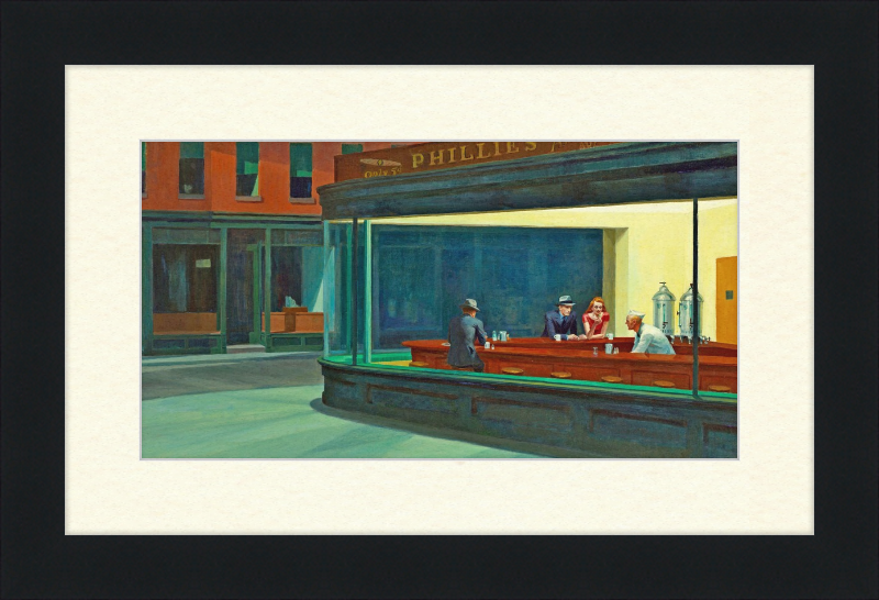 Nighthawks - Great Pictures Framed