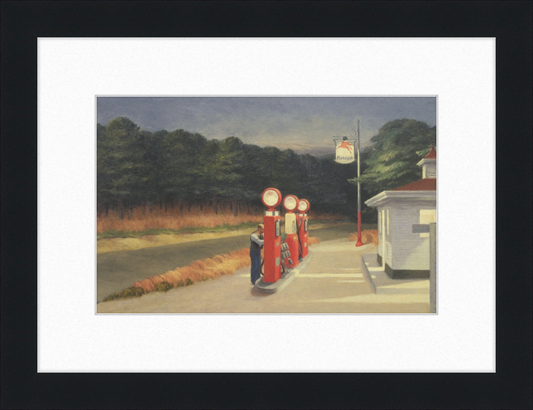 Gas by Edward Hopper - Great Pictures Framed