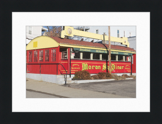 Moran Square Diner - Fitchburg MA - Great Pictures Framed