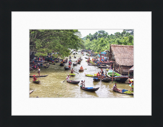 Floating Guava Market - Great Pictures Framed