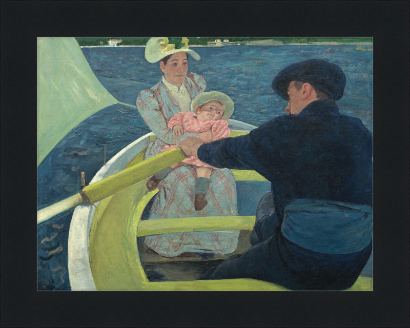 Mary Cassatt - The Boating Party - Great Pictures Framed