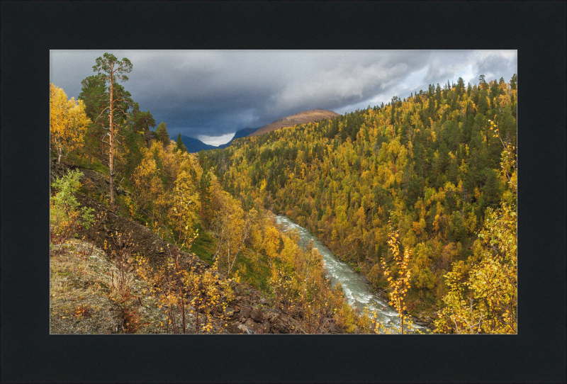 Graddiselva River in Junkerdalen, Saltdal, Nordland, Norway - Great Pictures Framed