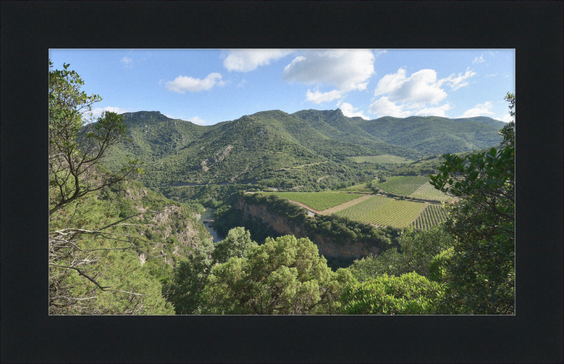 Orb River, Vieussan, Hérault - Great Pictures Framed