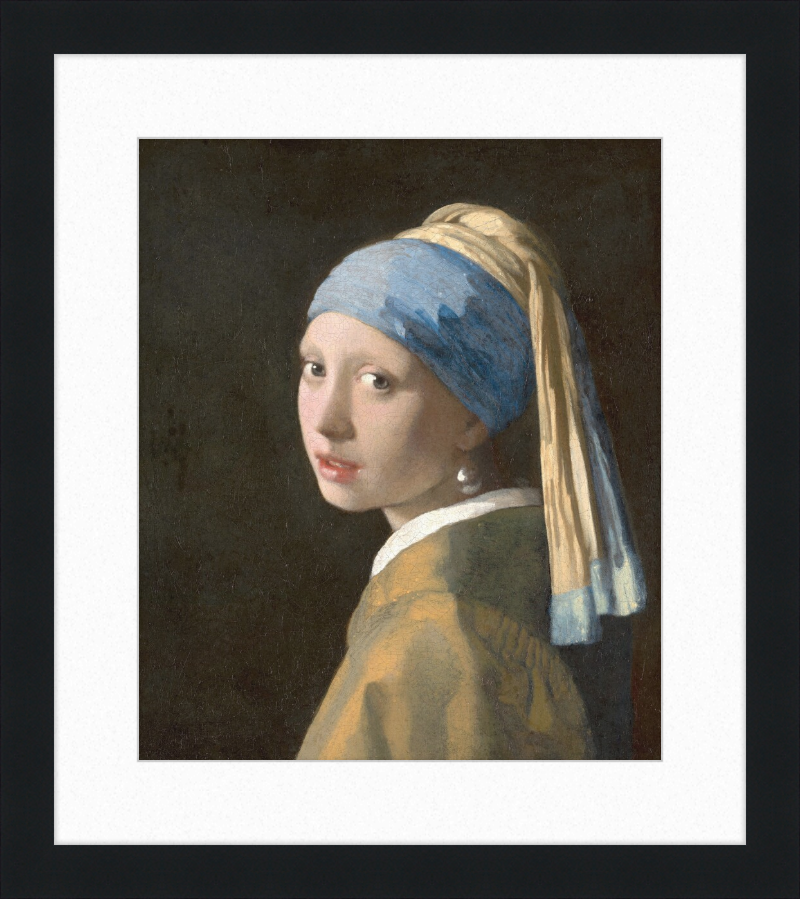 Girl with a Pearl Earring - Great Pictures Framed