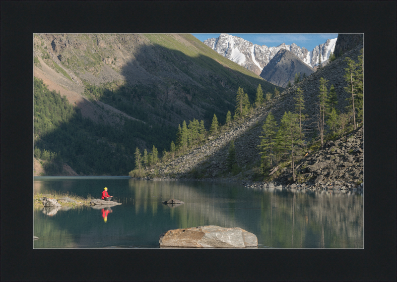 Northern End of the Lower Shavlinsky Lake - Great Pictures Framed