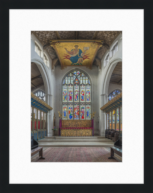 St Cyprian's Church Sanctuary, Clarence Gate, London, UK - Great Pictures Framed