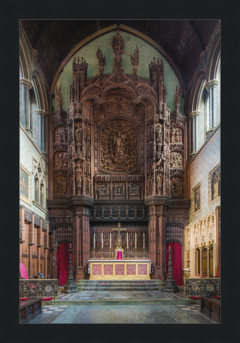 St Cuthbert's Church Philbeach Gardens Reredos, London, UK - Great Pictures Framed