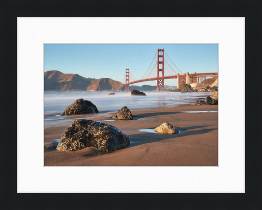 Golden Gate Bridge from Marshall's Beach - Great Pictures Framed