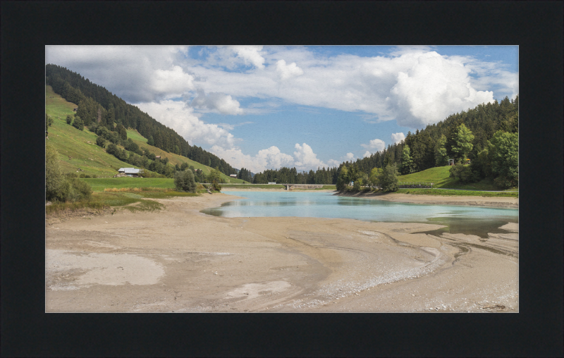 Breil-Brigels Reservoir - Great Pictures Framed