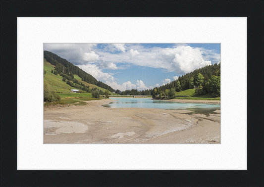 Breil-Brigels Reservoir - Great Pictures Framed