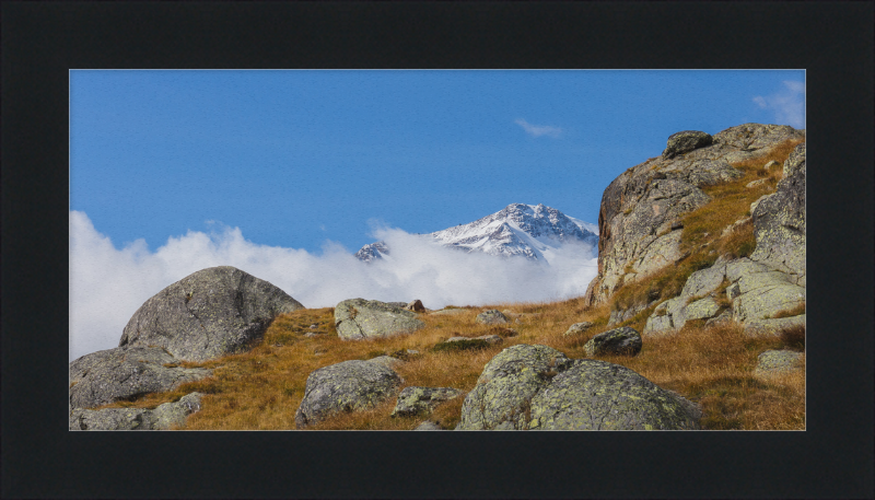 Views of Monte Cevedale - Great Pictures Framed