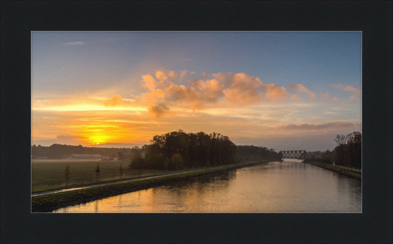 Dortmund-Ems-Kanal - Great Pictures Framed