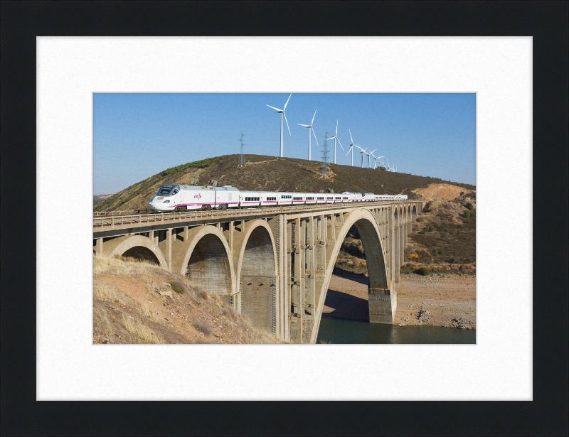 RENFE Class 730 Martin Gil Viaduct - Great Pictures Framed