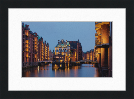 Hamburg's Speicherstadt - Great Pictures Framed