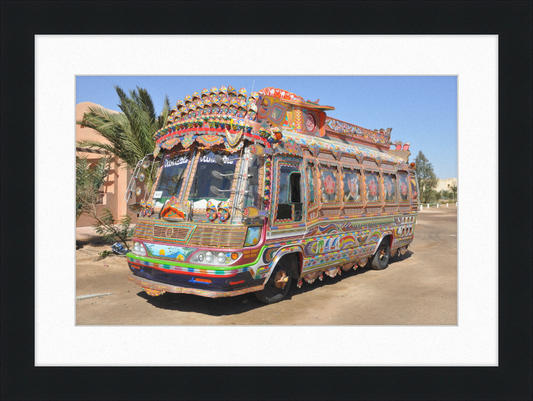 El Gouna Bus - Great Pictures Framed