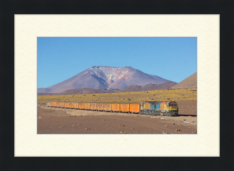 Railway Journey through Cerro Ascotan - Great Pictures Framed